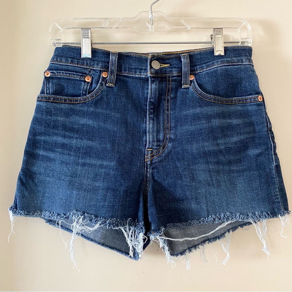 Levi’s High Rise Denim Cut-off Shorts